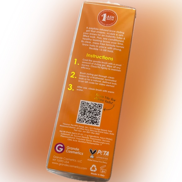 GrandeBrows Laminating Gel with brush! - Picture 8 of 10